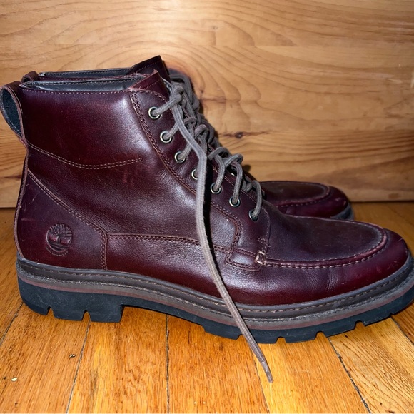 Timberland Port Union Moc-Toe Waterproof Leather Excellent